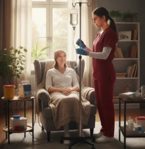 Mobile IV Therapy Services for Cancer Patients at Home