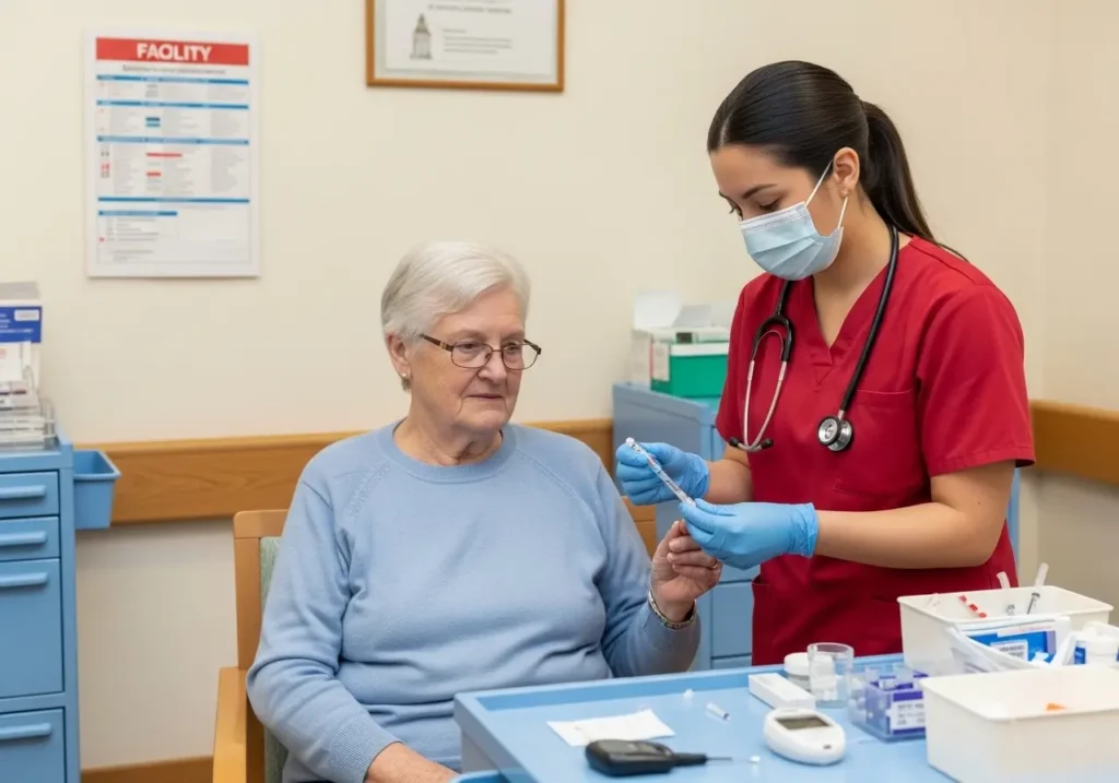 nursing home aide insulin